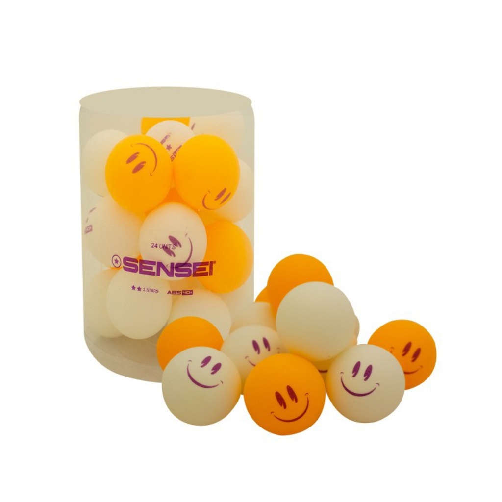 Pelota De Ping Pong 2 Star X 24 Dibujo | Sensei®