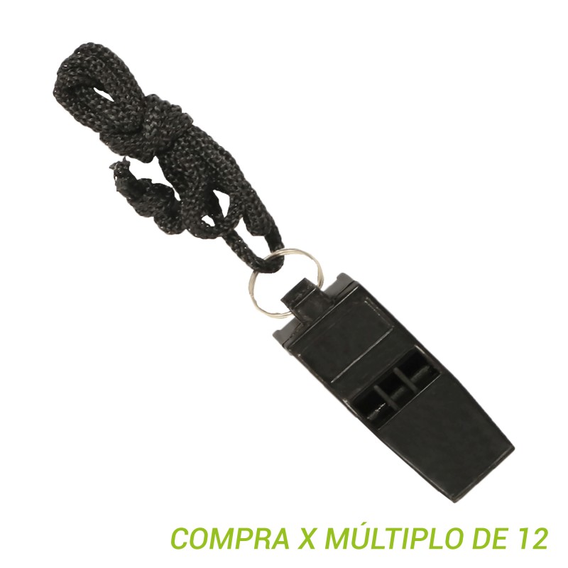 Silbato Extra Plano Con Correa | DRB®