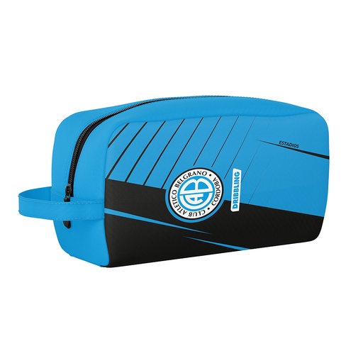 [LVADBL026BSUZ] Botinero Estadios 24 Belgrano | LICENCIA CLUBES®