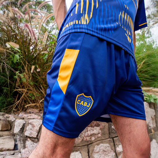 Short de Entrenamiento Bombonera Niño Boca | LICENCIAS CLUBES®