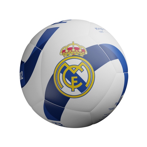 [LFPFDI008WU 5] Pelota de fútbol Flag Real Madrid | LICENCIAS CLUBES®