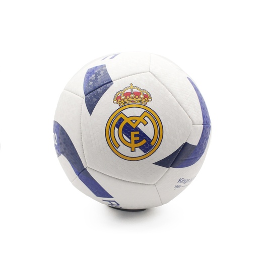 [LFPFDI008WU 5] Pelota de fútbol Flag Real Madrid | LICENCIAS CLUBES®