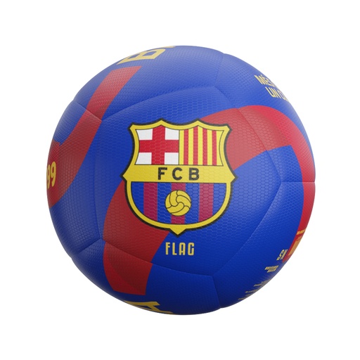 [LFPFDI004UR 5] Pelota De Futbol Flag Barcelona| LICENCIA CLUBES®