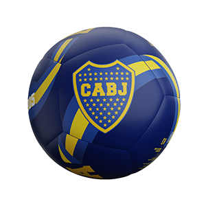 [LFPFDL002UY 5] Pelota De Futbol Flag BOCA | LICENCIA CLUBES®