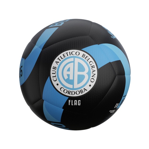 [LFPFDL005BSU5] Pelota De Futbol Flag Belgrano| LICENCIA CLUBES®