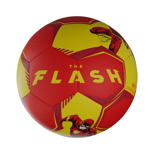 [HNGZEU042BY 5] Pelota De Futbol The Flash | LICENCIA WARNER®