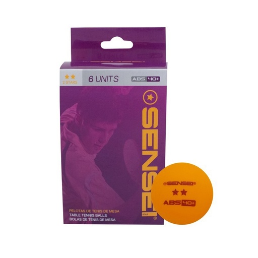 Pelota De Ping Pong 2 Star X 6 | Sensei®