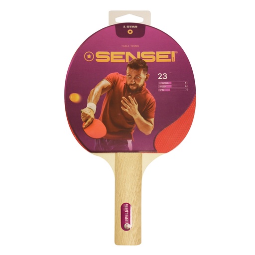 [JQRVZZ002Z Z] Paleta De Ping Pong 1 Star | Sensei®