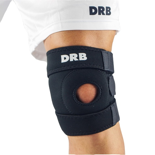 [DPNJPU003B U] Rodillera Rotuliana Neoprene Abierta Ajustable | DRB®