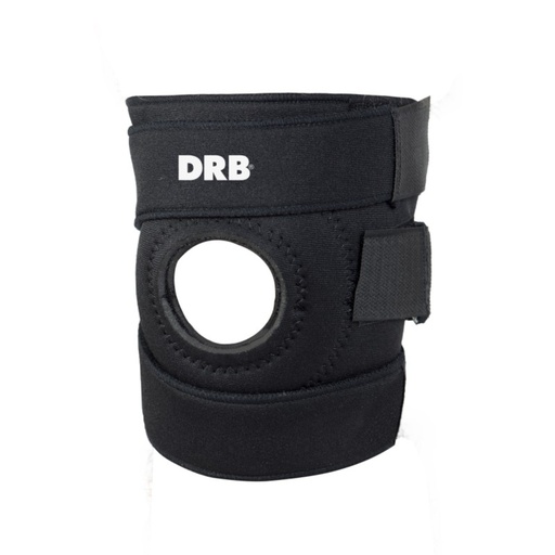 [DPNJPU003B U] Rodillera Rotuliana Neoprene Abierta Ajustable | DRB®