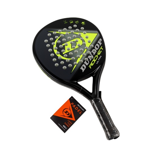 [UTRVFV143Y Z] Paleta De Padel Rocket Ultra Yellow | DUNLOP®